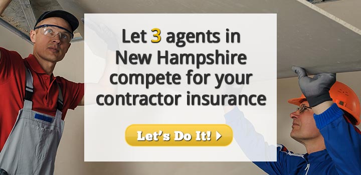 New Hampshire Contractor Insurance Quotes