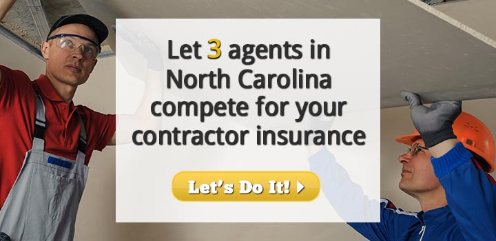 North Carolina Contractor Insurance Quotes