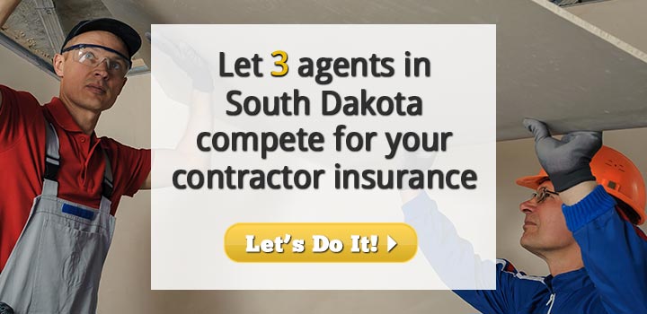 South Dakota Contractor Insurance Quotes