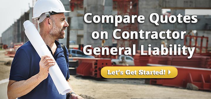 Compare quotes on contractor general liability insurance